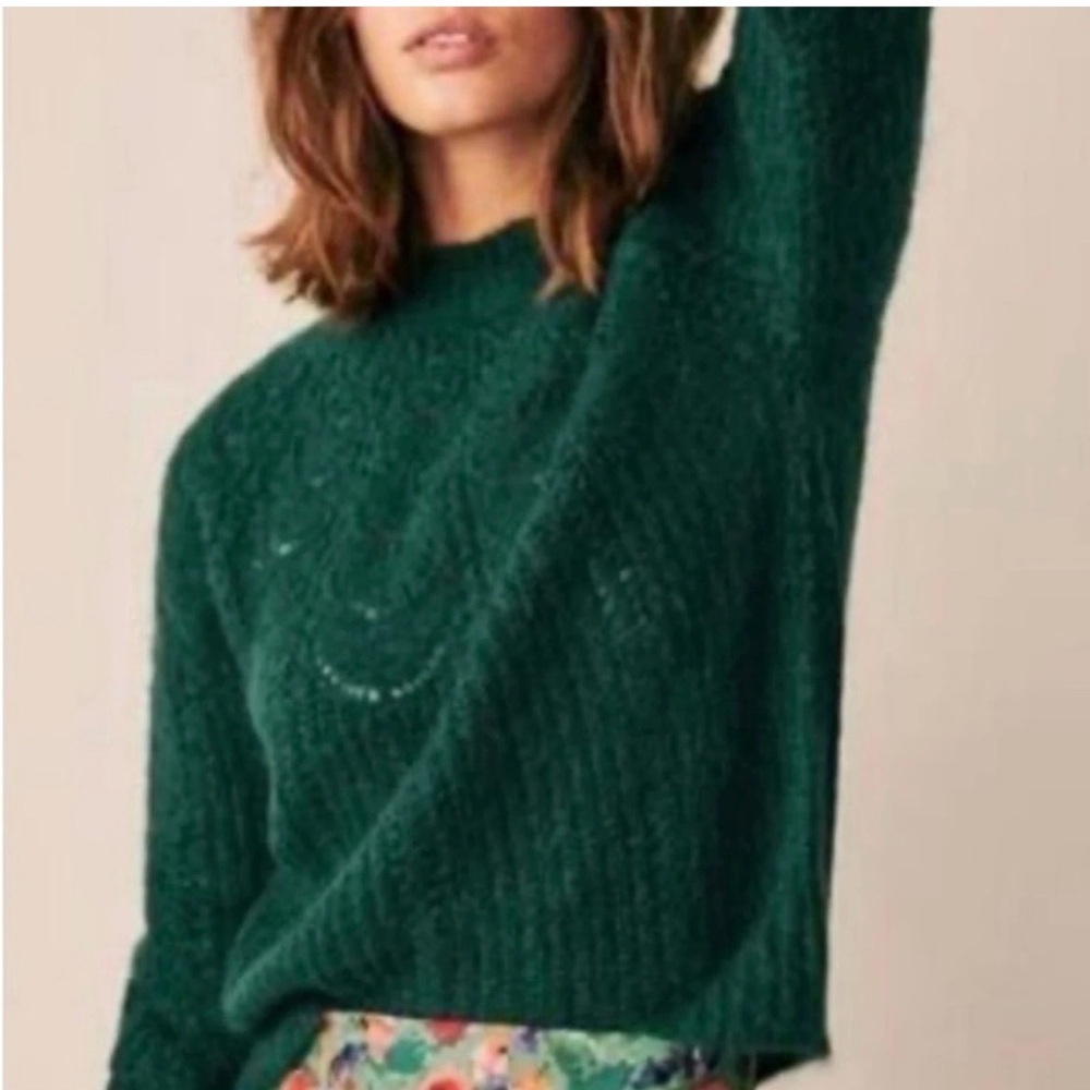Sezane La Maille Paulin mohair jumper
